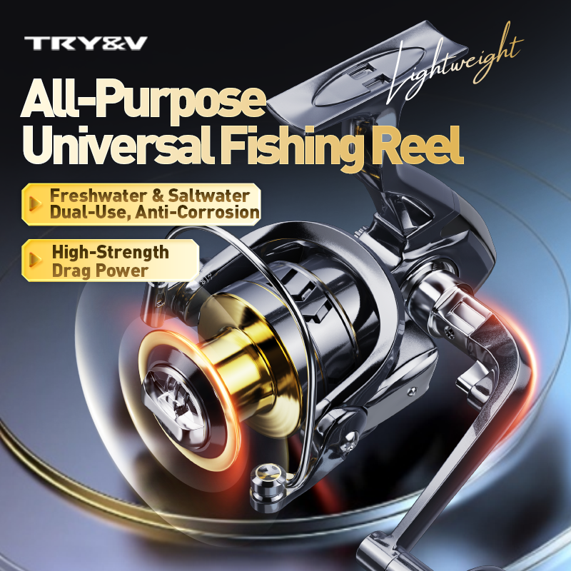 TRY&V CW Full Metal Casting Lu - огляд і ціна Surf Reel
