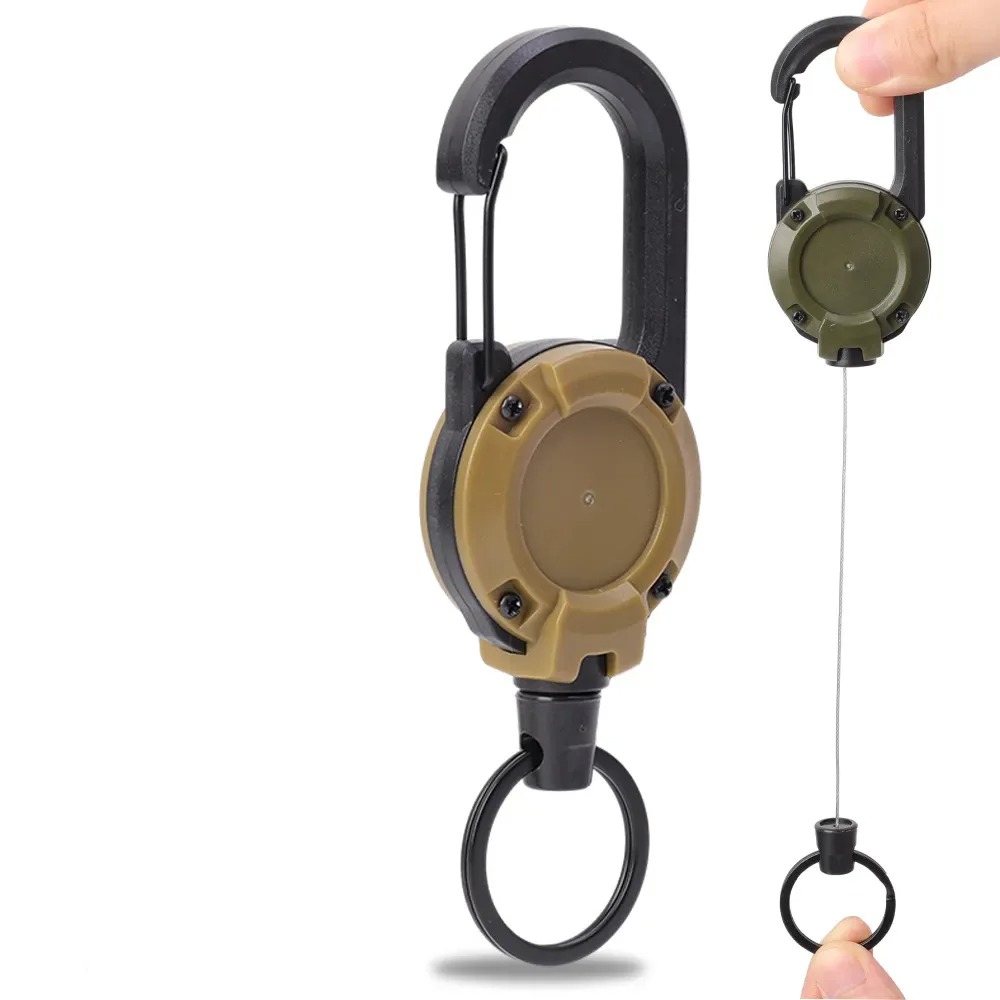 Tactical Retractable Carabiner - огляд і ціна Conventional Reel