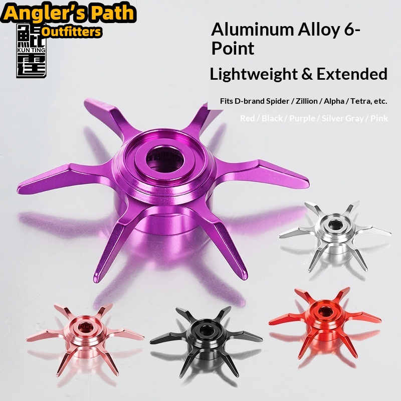 Six Star Drag Knob Enlarged Al - огляд і ціна Reel Drag Knob