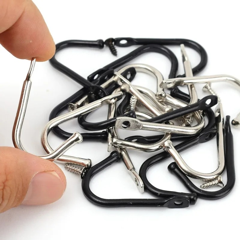 50/5Set J-shaped Metal Wall Ho - огляд і ціна Reel Bag