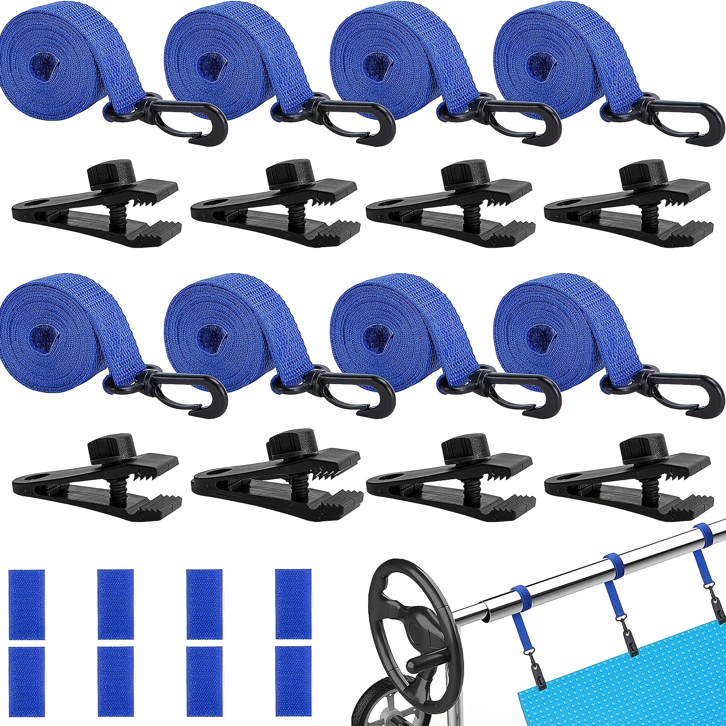 18 Pcs Solar Cover Reel Instal - огляд і ціна Reel Cover