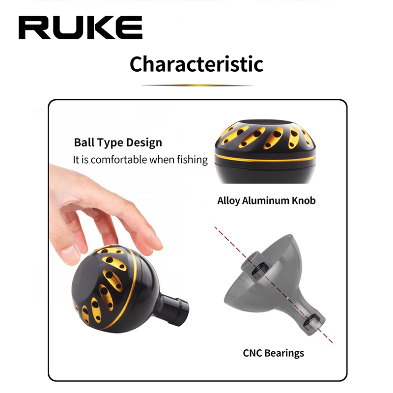 Ruke 1pc Fishing Reel Handle K - огляд і ціна Reel Drag Knob