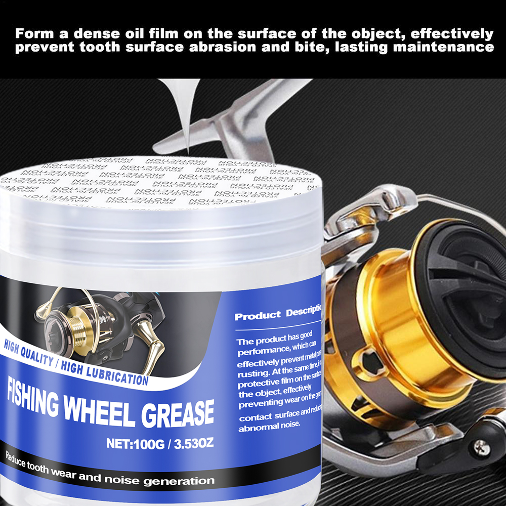50g /100g Fishing Reel Grease  - огляд і ціна Reel Oil