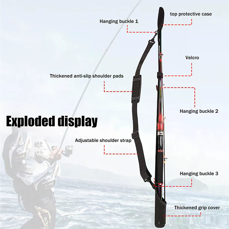 Adjustable Fishing Rod Storage - огляд і ціна Reel Cover