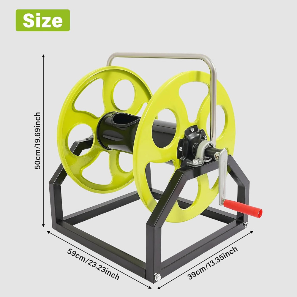 Garden Hose Reel, 360° Wall Mo - огляд і ціна Reel Handle