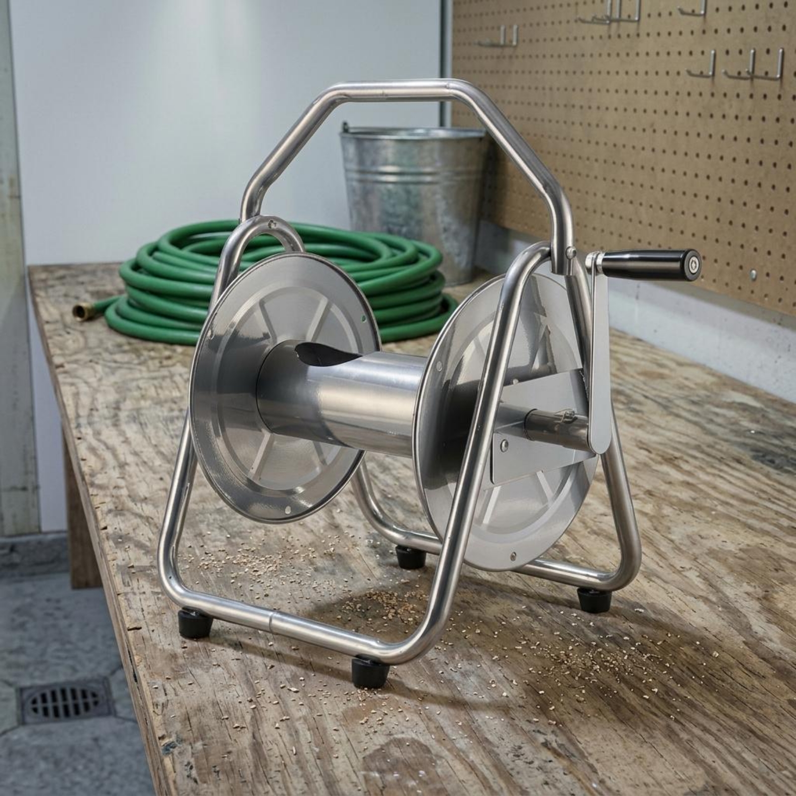 Metal Hose Reel Heavy Duty Gar - огляд і ціна Conventional Reel