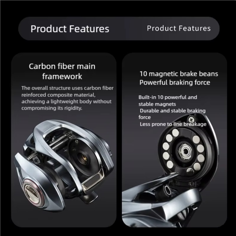 P1 Casting Reel, 7.3:1 Gear Ra - огляд і ціна Reel Handle