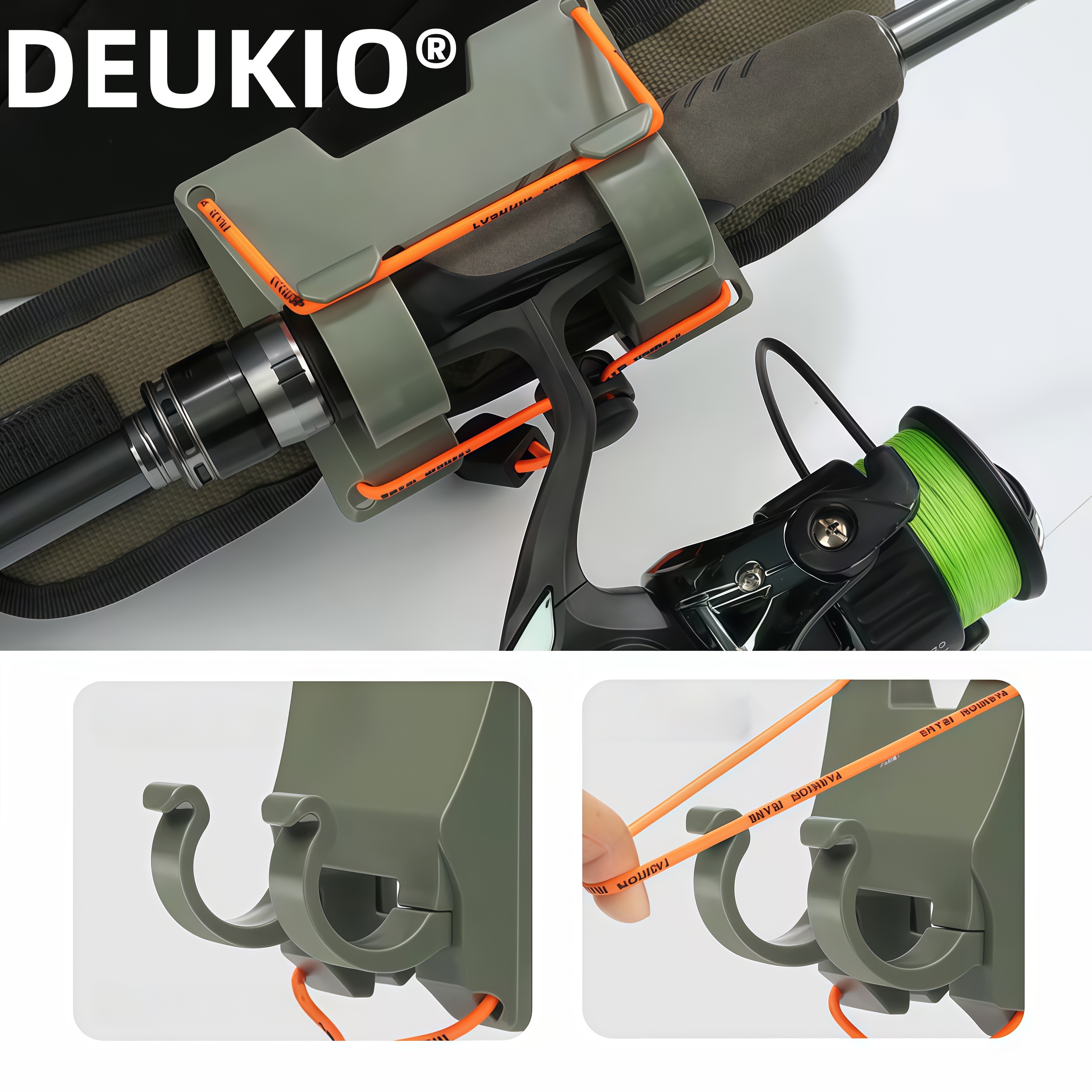 DEUKIO Outdoor Belt Clip Rod H - огляд і ціна Fly Reel