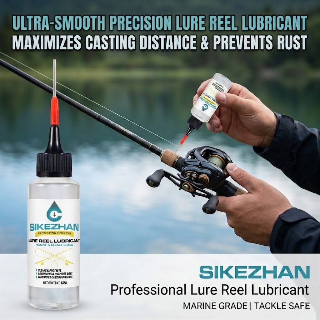 SIKEZHAN Lubricating Oils 60ml - огляд і ціна Reel Lubricant