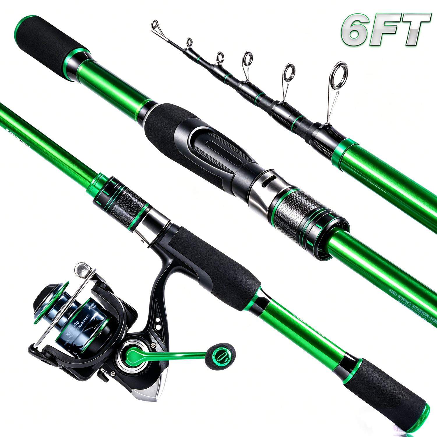 Graphite Telescopic Fishing Ro - огляд і ціна Reel Bag