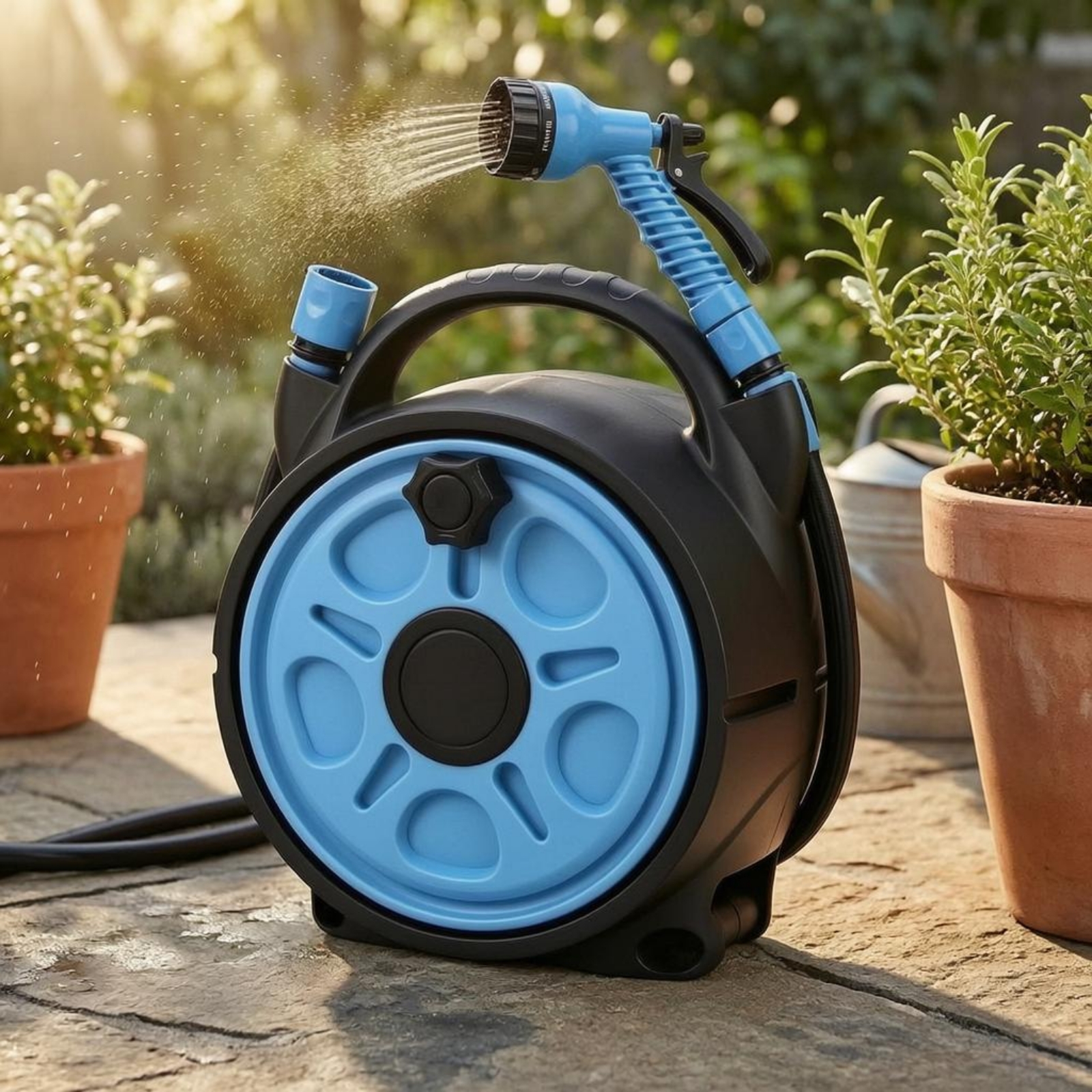 Hose Reel Sprayer Portable Car - огляд і ціна Reel Handle