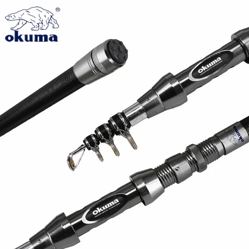 OKUMA New Carbon Rock Rod 1.5M - огляд і ціна Surf Reel