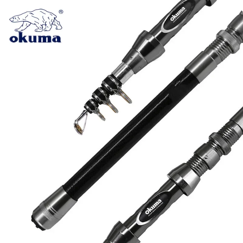 OKUMA New Carbon Rock Rod 1.5M - огляд і ціна Surf Reel